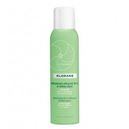 Klorane Desodorizante Spray 24 horas com alteia branca pele sensível 125ml 