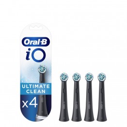 Oral-B Recarga iO Clean Preta 4 unidades