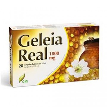 Geleia Real 1800mg 20 Ampolas 