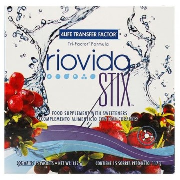4Life Transfer Factor RioVida Stix 15 Saquetas