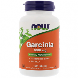 Now Garcinia 1000mg 120 Comprimidos