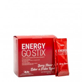 4Life Energy Go Stix Frutos Vermelhos 30 saquetas
