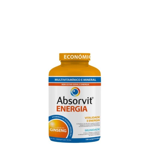Absorvit Energia 100 Comprimidos