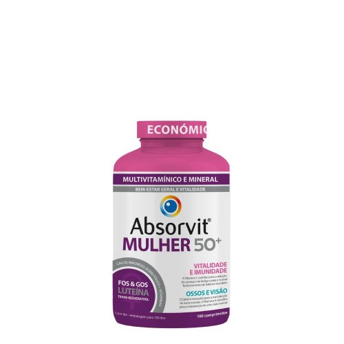 Absorvit Mulher 50+ 100 Comprimidos