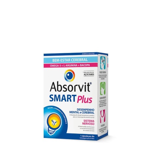Absorvit Smart Plus 30 Cápsulas