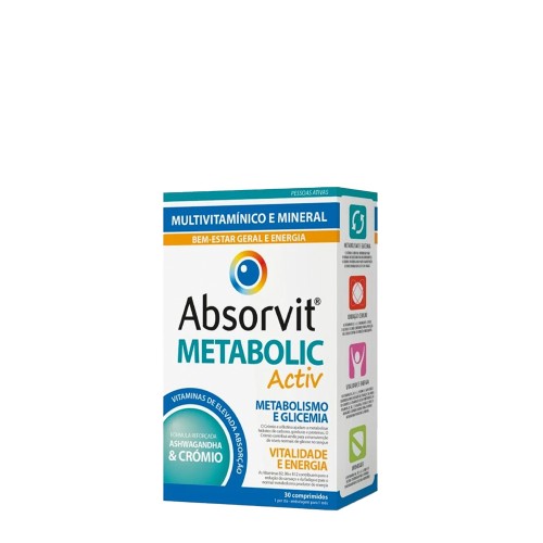 Absorvit Metabolic Activ 30 comprimidos