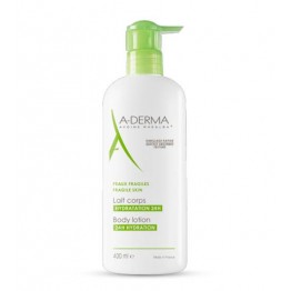 A-Derma Leite Corporal Hidratante 24h pele frágil 400ml 