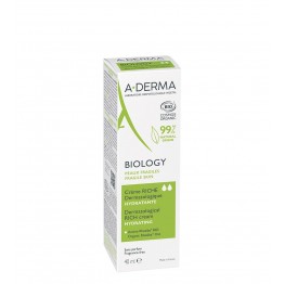 A-Derma Biology Creme Hidratante Rico rosto pele seca 40ml