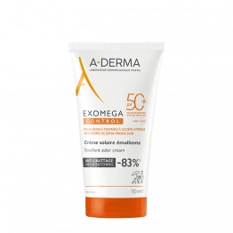 A-Derma Exomega Control Creme Solar Emoliente SPF50+ 150ml