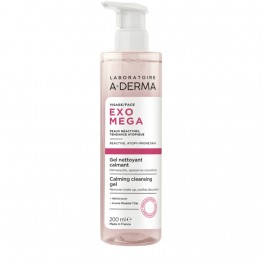 A-Derma Exomega Gel de Limpeza Calmante 200ml
