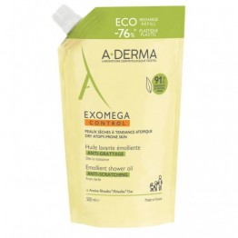 A-Derma Exomega Control Óleo Duche Recarga 500ml