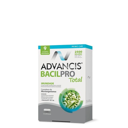 Advancis Bacilpro Total 10 cápsulas