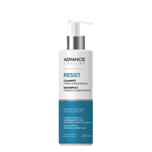 Advancis Capilar Resist Shampoo Cabelos Fracos e com Queda 250ml