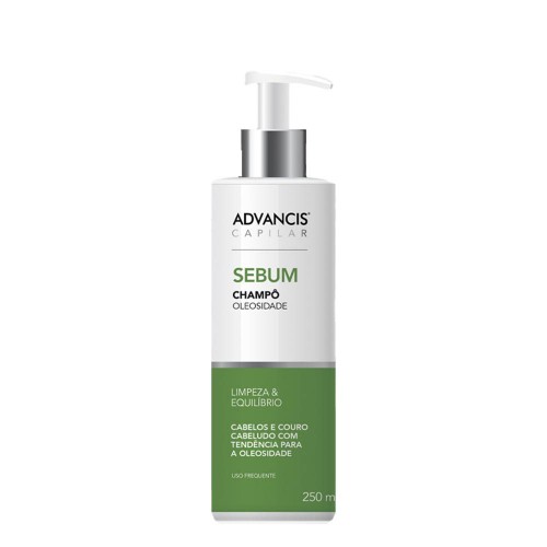 Advancis Capilar Sebum Shampoo Cabelos Oleosos 250ml
