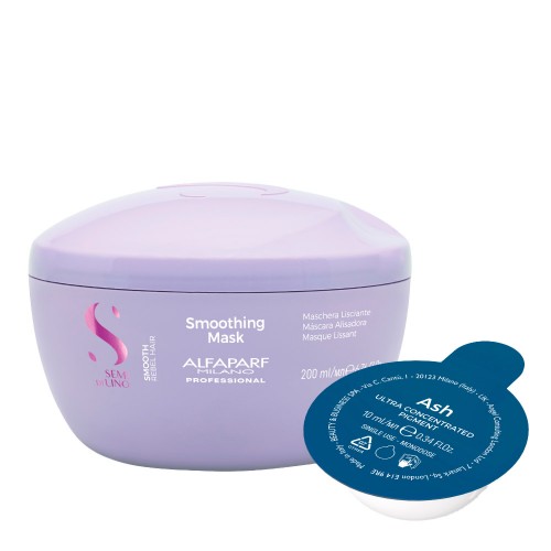 Alfaparf Milano Semi Di Lino Smoothing Ash PIG'Mask