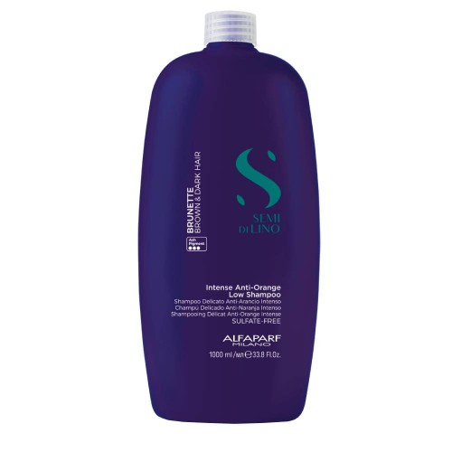 Alfaparf Milano Semi Di Lino Brunette Shampoo Anti-Laranja 1000ml