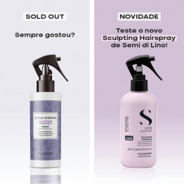 Alfaparf Semi Di Lino Style & Care Sculpting Laca com Fixação Extra-Forte 250ml