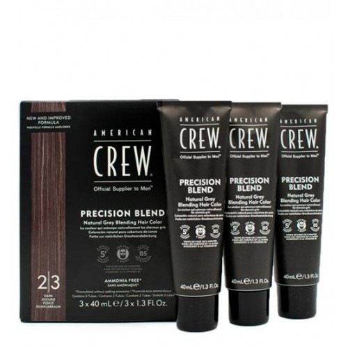 American Crew Precision Blend Preto 3x40ml