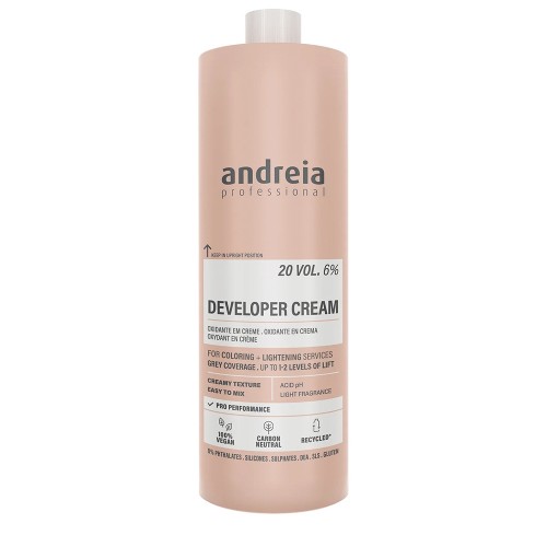 Andreia Developer Cream Oxidante em Creme 20 Vol. 6% 1000ml