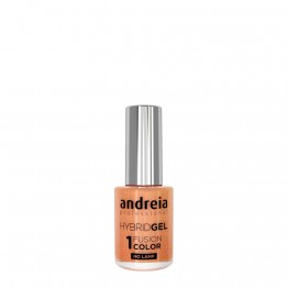 Andreia Hybrid Gel Fusion Cor ID2 Nude com brilhos dourado