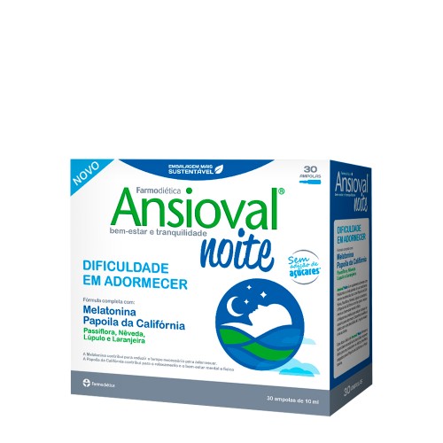 Ansioval Noite 30 ampolas