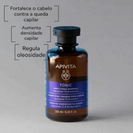 Apivita Tonic Shampoo Tonificante Para Homem 250ml