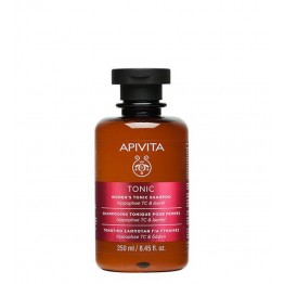Apivita Tonic Shampoo Tonificante Para Mulher 250ml
