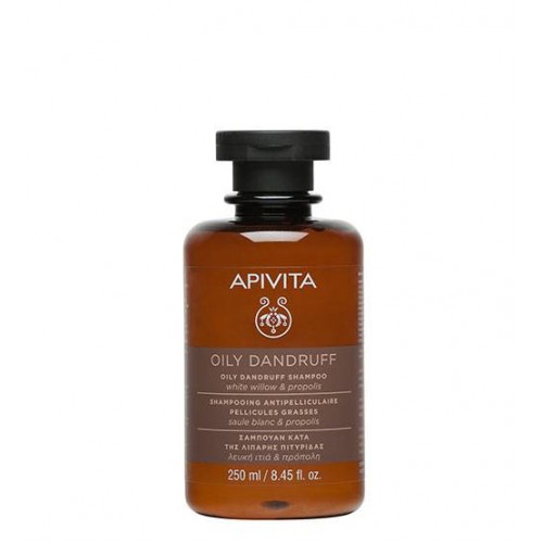 Apivita Oily Dandruff Shampoo Anticaspa Oleosa 250ml
