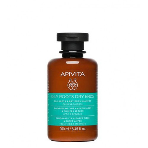 Apivita Shampoo Raízes Oleosas & Pontas Secas 250ml