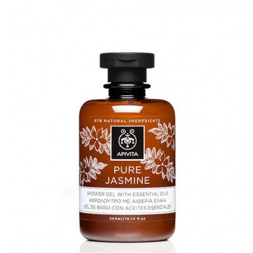 Apivita Pure Jasmine Gel Banho Com Óleos Essenciais 250ml