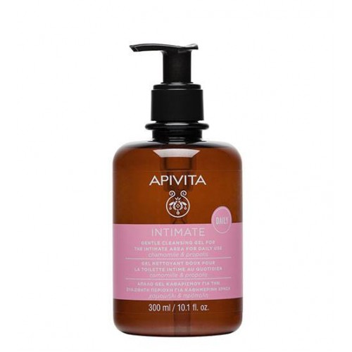 Apivita Gel de Limpeza Suave Para a Higiene Íntima - Uso Diário 300ml