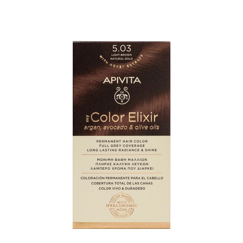Apivita My Color Elixir 5.03 Ouro Natural Castanho Claro