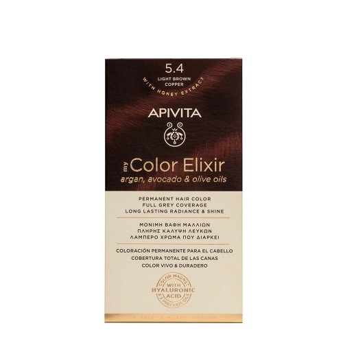 Apivita My Color Elixir 5.4 Castanho Claro Acobreado