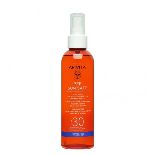 Apivita Bee Sun Safe Óleo Sublimador de Bronzeado SPF30 200ml