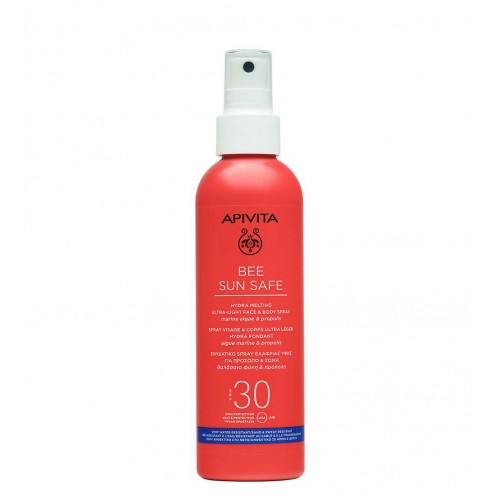 Apivita Bee Sun Safe Spray Rosto e Corpo SPF30 200ml