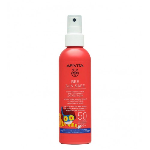 Apivita Bee Sun Safe Loção Solar para Crianças SPF50 200ml