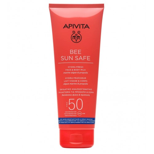 Apivita Bee Sun Safe Leite Rosto e Corpo SPF50 200ml