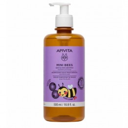 Apivita Mini Bees Shampoo Suave Criança 500ml