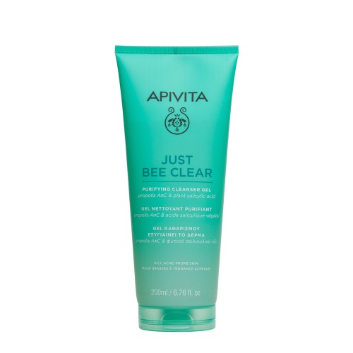 Apivita Just Bee Clear Gel de Limpeza Purificante 200ml