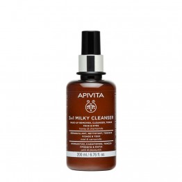 Apivita Leite de Limpeza 3 Em 1 - Rosto & Olhos 200ml