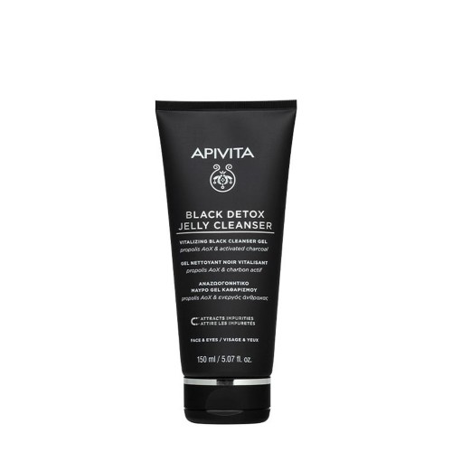 Apivita Gel de Limpeza Preto - Rosto & Olhos 150ml