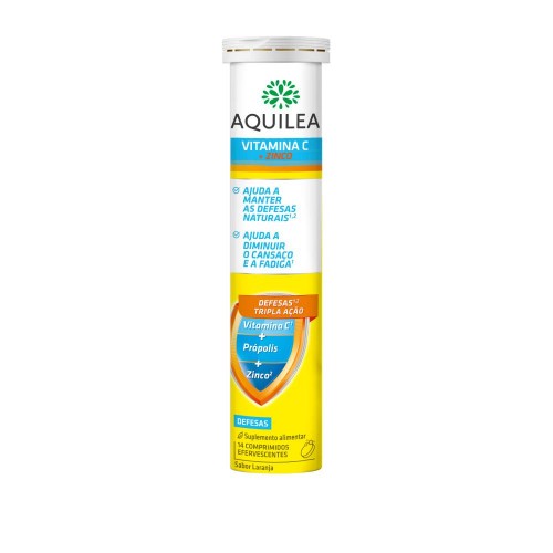 Aquilea Vitamina C + Zinco 14 Comprimidos Efervescentes