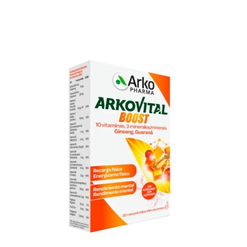 Arkovital Boost 20 comprimidos efervescentes