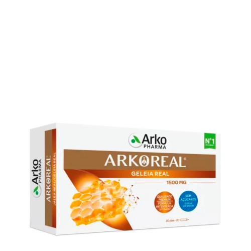 Arkoreal Geleia Real 1500mg 20 ampolas