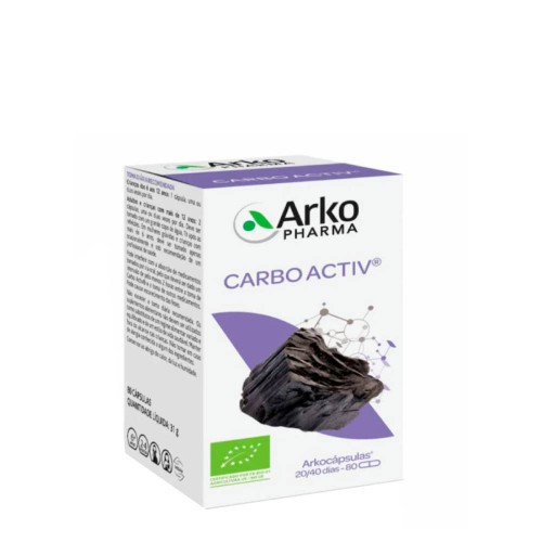 Arkocápsulas Carbo Activ 80 cápsulas