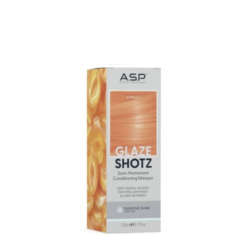 Affinage Glaze Shotz Máscara de Coloração Semi-Permanente Apricot 150ml