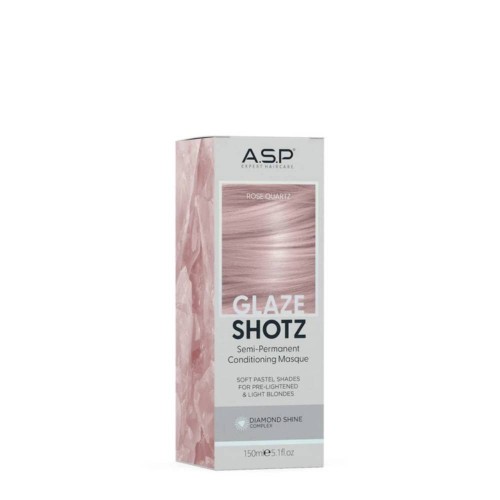 Affinage Glaze Shotz Máscara de Coloração Semi-Permanente Rose Quartz 150ml