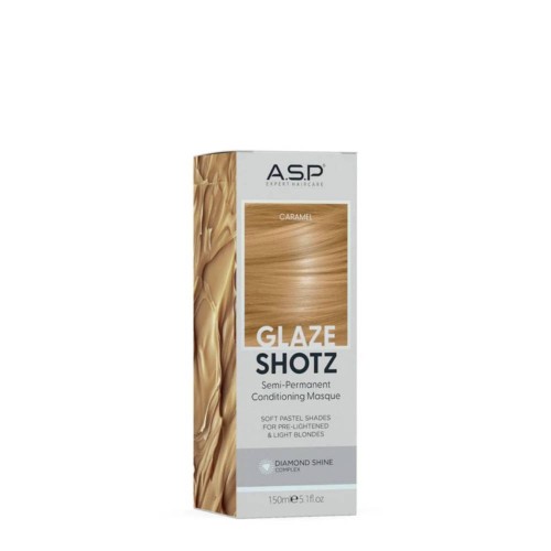 Affinage Glaze Shotz Máscara de Coloração Semi-Permanente Caramel 150ml