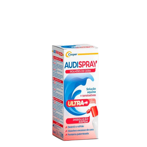 Audispray Ultra Rolhões de Cera 20ml