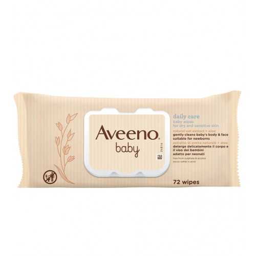 Aveeno Baby Daily Care Toalhitas 72 Unidades